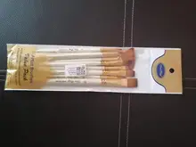 10 Uds el pelo de Nylon mango de madera de pintura acuarela cepillo pluma pincel de bricolaje pintura al óleo acrílica pinceles pintura arte Dropship