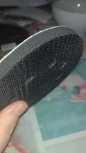 Almohadilla de interfaz de esponja suave de 8 agujeros para lijado, discos de lijado de gancho y bucle para pulido de superficie irregular, 5 pulgadas (125mm), 2 uds.