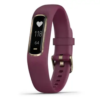 Fitness bracelet Vivosmart 4 Burgundy with gold
Fitness bracelet Vivosmart 4 Burgundy with gold