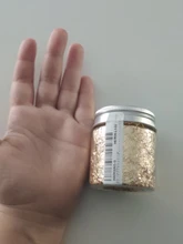 Molde artístico de resina epoxi para decoración, hoja de oro brillante de lujo, rellenos de lámina dorada, materiales dorados, joyas de decoración, herramienta de fabricación