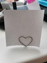 Clip de foto de corazón para boda de 4 estilos, soporte de mesa para números, decoración de escritorio, soporte de Metal para tarjetas, suministros de fiesta