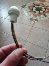 Interruptor inteligente LED de 110V y 220V, Sensor de movimiento por infrarrojos PIR, interruptor de luz automática, Detector de Sensor PIR