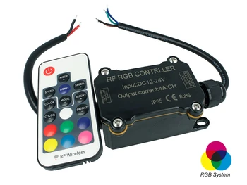 Led Controller RGB Controller waterproof IP65 RF Wireless remote Controller 12V 24V 4 AX3 RF163
Led Controller RGB Controller waterproof IP65 RF Wireless remote Controller 12V 24V 4 AX3 RF163