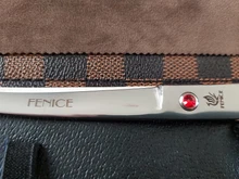 Fenice 7,0 /7,5/8,0 curva tijeras para perros profesional perro de pelo de gato cizalla de cortar a curva tijeras