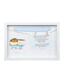 FRAME PENDANT CUSTOMIZABLE WOOD 32X22CM. WITH THE PHRASE "AMIGUISIMAS" LOVELY STORY
FRAME PENDANT CUSTOMIZABLE WOOD 32X22CM. WITH THE PHRASE "AMIGUISIMAS" LOVELY STORY