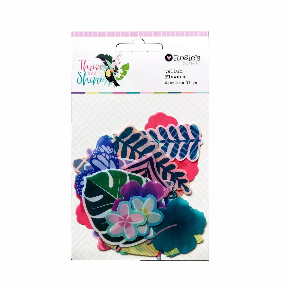 CRZCrafter Vellum Paper Diecuts Ephemera Embellishments Flowers Design DIY Crafts Scrapbooking Cardmaking Journal Decorations
CRZCrafter Vellum Paper Diecuts Ephemera Embellishments Flowers Design DIY Crafts Scrapbooking Cardmaking Journal Decorations