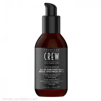 All-In-One SPF 15 Face Balm 170 ml - American Crew
All-In-One SPF 15 Face Balm 170 ml - American Crew
