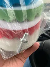 Almohadilla de pulido para coche, almohadilla de esponja de pulido para coche, adaptador de taladro abrasivo, accesorio de herramientas de encerado, 3, 5, 6 y 7 pulgadas, 7 Uds.