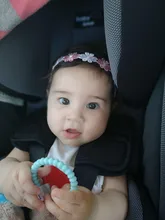 Diadema de encaje con flores y perlas para niñas, cinta de pelo adorno de cabeza, accesorios para el cabello de bebé, regalos de Navidad, 1 Uds., 2020