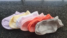 Calcetines tobilleros antideslizantes y antideslizantes para bebés, niños y niñas, medias de algodón para todas las estaciones, de 0 a 5 años, 6 par/lote