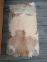 Genuina piel de oveja placas DIY material prendas de piel manta caliente chico de piel de cordero alfombra natural alfombras