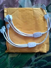 1to2 1to3 1to4 conector hembra RGB tira de accesorio LED Cable extensor divisor con 4 pines conector para 3528 tira de LED 5050