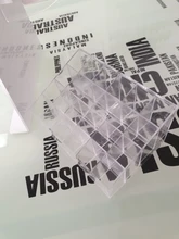 Soporte de exhibición de tinta de tatuaje, estante vacío acrílico transparente, artículos para tatuajes cosméticos, barras labiales, herramienta de manicura, organizador de almacenamiento