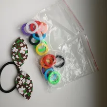 16 unids/lote tapa de silicona hueca colorida para llave, llavero, caja de gestión