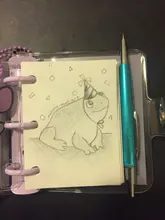 Mini lápiz de Metal para estudiantes, 0,7/0,5mm, negro, amarillo, rosa, azul, lápiz mecánico automático de escritura, recargas de 30 Uds.