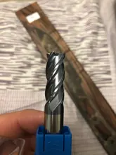 Cortador de fresado Hrc50 Endmill, aleación de acero de tungsteno, Cnc, Maching SHAZAM, herramientas de torno de fresado superior para acero de 1,0mm-12,0mm