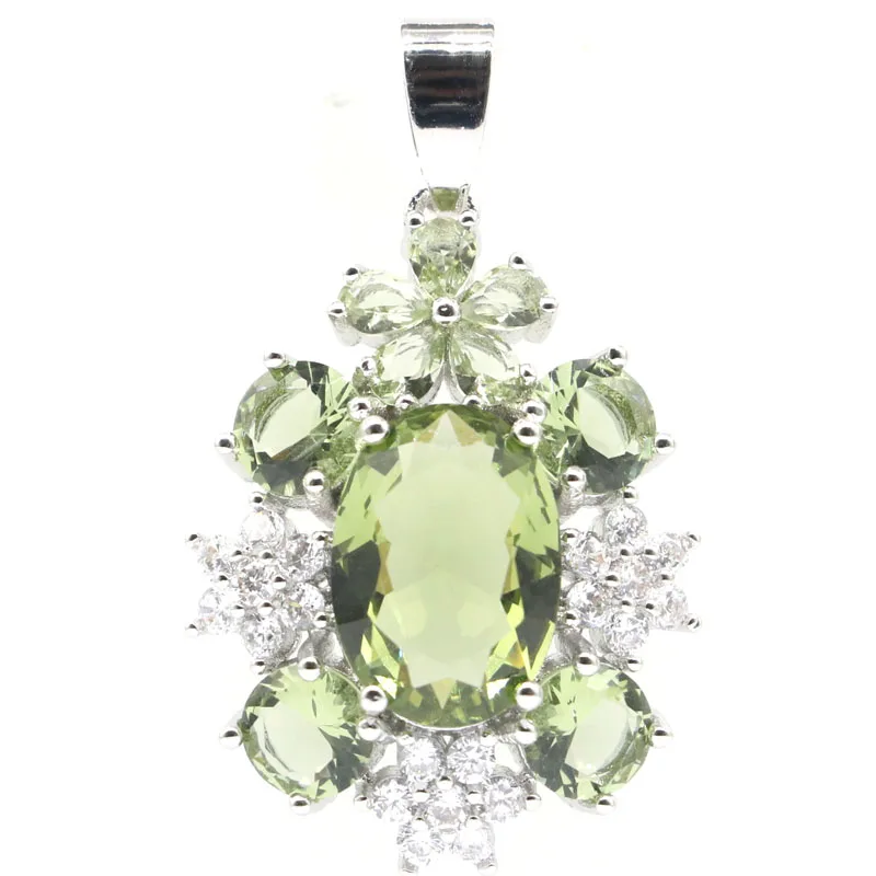37x22mm SheCrown Delicate Fine Cut Created Green Amethyst Zircon Jewelry Silver Pendant Drop Shipping
37x22mm SheCrown Delicate Fine Cut Created Green Amethyst Zircon Jewelry Silver Pendant Drop Shipping