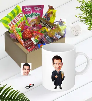 Personalized Mr Attorney Caricature Of Nostalgic Lezzetler Mug Seti-1 Picture Gift Candy Custom Design Souvenir Valentine's Day
Personalized Mr Attorney Caricature Of Nostalgic Lezzetler Mug Seti-1 Picture Gift Candy Custom Design Souvenir Valentine's Day
