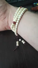 1 Natural sándalo budista, Buda de meditación de madera de cuentas de oración Marathi pulsera femenina joyería de los hombres regalo suerte