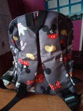 Disney-mochila escolar de Mickey mouse para niños y niñas, para guardería morral, mochilas de colegio de niño