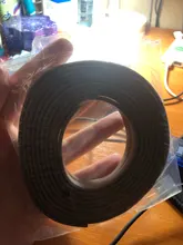 Tira de aislamiento acústico de espuma autoadhesiva para puerta y tira de sellado de ventana, tira de goma anticolisión, 5 metros