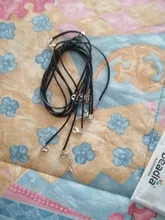 5 unids/lote 1,5mm 2mm encerado algodón ajustable trenzado collares de cuerda y amuleto colgante joyería resultados langosta cierre cable cadena