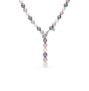 Silver necklace with pearls sunlight sample 925
Silver necklace with pearls sunlight sample 925