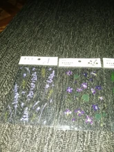Mohamm-pegatina plana para mascotas, Serie de flores, rosa, cereza, lavanda, decoración, álbum de recortes, regalo, suministros escolares para niña, 1 hoja
