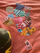 INS Corea pegatinas de palabras de Color planificador diario pegatina para diario Kawaii decoración de colección de recortes papelería escolar