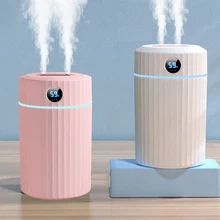2000ml Dual Spray USB Air Humidifier For Home Humidity Display Ultrasonic Mist Maker with LED Lights Office Desktop Air Purifier
2000ml Dual Spray USB Air Humidifier For Home Humidity Display Ultrasonic Mist Maker with LED Lights Office Desktop Air Purifier