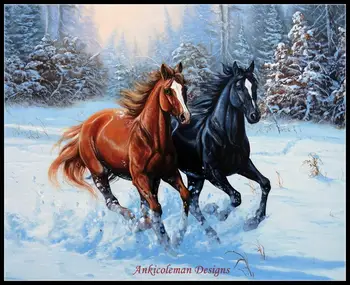 Full Embroidery Counted Cross Stitch Kits Needlework - Crafts 14 ct Aida DIY Arts Handmade Decor Oil painting - Double Horse
Full Embroidery Counted Cross Stitch Kits Needlework - Crafts 14 ct Aida DIY Arts Handmade Decor Oil painting - Double Horse