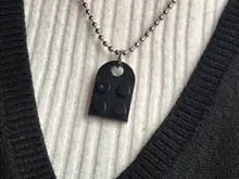 Collar de cadena con colgante de corazón de amor para hombre y mujer, 2 uds., regalo de San Valentín, 2021