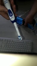 Oral B-cepillo de dientes eléctrico sónico, utensilio de higiene bucal con cabezales reemplazables, giratorio 2D