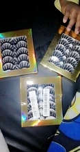 Pestañas postizas de pelo de visón falso, 5 pares, 8D, naturales/gruesas, largas, maquillaje, herramientas de extensión de belleza