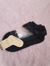 Calcetines antideslizantes con encaje de flores para bebé recién nacido, de algodón, alas de Ángel, para verano