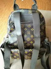 Mochila con estampado clásico para mujer, bolso de diseñador de cuero PU con borla, lujoso, Vintage, de alta calidad, 2020