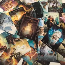 Games Deck-Board Oracle-Card Tarot Divine Instruction Fate Animals Family Guidance