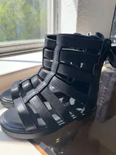 Sandalias de gladiador para niñas, botas con lazo trasero, zapatos de princesa de banda estrecha, color negro, para verano, 2021