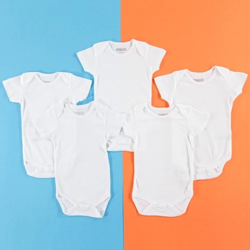 ebebek HelloBaby Toddler Baby unisex rompers Short Sleeve Bodysuit, White, 1 Years - 5 Pack Romper 100%Cotton Outfit Clothes
ebebek HelloBaby Toddler Baby unisex rompers Short Sleeve Bodysuit, White, 1 Years - 5 Pack Romper 100%Cotton Outfit Clothes