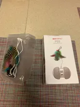 Feathers-Accessories Led-Light-Toys Cat-Toy Kitty-Balls Interactive Funny Smart Electronic