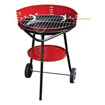 Coal Barbecue with Wheels (44 x 44 x 74 cm)
Coal Barbecue with Wheels (44 x 44 x 74 cm)