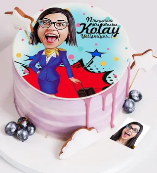 Personalized Stewardess Cartoon Printed Age Cake For Edible Sugar Paper-2
Personalized Stewardess Cartoon Printed Age Cake For Edible Sugar Paper-2