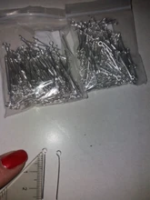 Lote de 100-200 Uds. De alfileres dorados y metálicos de rodio, accesorios para joyería, accesorios para manualidades DIY, 16, 20, 25, 30, 35, 40 y 45 mm