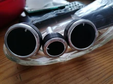 AC Heater Climate Control Knob Panel Switch Knobs Buttons For VW Golf 4 Mk4 Passat B5