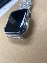 Funda protectora transparente para Apple Watch, funda completa transparente de TPU para iwatch SE 6 5 4 40MM 44MM 360