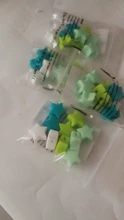 Bopoobo-Cuentas de silicona para dentición, accesorios para dentición, mordedor de estrella de silicona con perlas de grado alimenticio, mordedor, 40 uds.