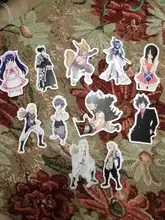 10/30/50 unids/pack de cola de hadas japonés pegatinas de Anime para nevera coche casco DIY caja de regalo bicicleta guitarra portátil Skate maletero