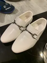 MudiPanda-zapatos de vestir formales para niños y niñas, zapatillas puntiagudas de estilo británico, para espectáculos de moda, color negro, para otoño, 2020