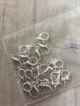 Ganchos de cierre de langosta para fabricación de joyas, 20 Uds., 10/12/14/16mm, de Metal dorado/plateado/bronce, para hacer collares y pulseras