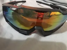 Gafas de sol deportivas con protección UV400 para hombre y mujer, lentes de sol deportivas de colores para ciclismo